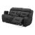 Chapman Leather Power Reclining Set | Alpine Coal Black