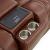 Caswell Leather Power Reclining Loveseat w/Console & USB Chargers