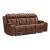 Caswell Leather Power Reclining Sofa w/USB Chargers