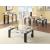 Dyer Tempered Glass End Table with Shelf