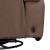 Beckham Leather Swivel Power Recliner w/USB Chargers