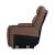 Beckham Leather 6-Piece Power Reclining Sectional w/USB Chargers
