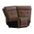 Beckham Leather 6-Piece Power Reclining Sectional w/USB Chargers