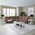 Beckham Leather 6-Piece Power Reclining Sectional w/USB Chargers