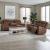 Beckham Leather Power Reclining Sofa w/USB Chargers