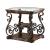 Laney Glass/Wood Rectangular End Table
