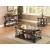 Laney Glass/Wood Veneer Coffee Table