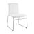 Gordie Leatherette Sled Side Chair