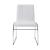 Gordie Leatherette Sled Side Chair