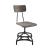 Jonquil Wood/Metal Swivel Side Chair