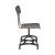 Jonquil Wood/Metal Swivel Side Chair