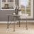 Jonquil Wood/Metal Round Dining Table