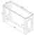Merced Rectangle Glass Top Sofa Table