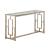 Merced Rectangle Glass Top Sofa Table