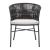 Freycinet Polyester/Steel Outdoor Dining Chair