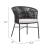 Freycinet Polyester/Steel Outdoor Dining Chair