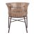 Freycinet Polyester/Steel Outdoor Dining Chair