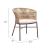 Freycinet Polyester/Steel Outdoor Dining Chair