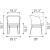 Freycinet Polyester/Steel Outdoor Dining Chair