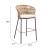 Freycinet Polyester/Steel Outdoor Barstool