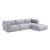 Luanda Olefin Modular Outdoor Corner Chair