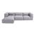 Luanda Square Olefin Outdoor Ottoman