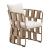 Quadrat Olefin/Aluminum Outdoor Dining Chair