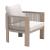 Rebel Olefin/Aluminum Outdoor Accent Chair