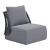 Mekan Olefin/Aluminum Outdoor Accent Chair