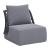 Mekan Olefin/Aluminum Outdoor Accent Chair