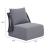 Mekan Olefin/Aluminum Outdoor Accent Chair