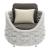 Coral Reef Olefin Outdoor Accent Chair