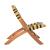 Sunbeam Synthetic Rattan Weave/Wood Outdoor Lounge Chair