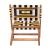 Sunbeam Synthetic Rattan Weave/Wood Outdoor Lounge Chair
