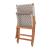 Tide Synthetic Rattan Weave/Wood Outdoor Lounge Chair