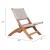 Tide Synthetic Rattan Weave/Wood Outdoor Lounge Chair