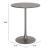 Soleil Round Steel Outdoor Bar Table