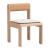 Island Olefin/Aluminum Outdoor Dining Chair