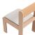 Island Olefin/Aluminum Outdoor Dining Chair