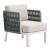 Bridgehampton Olefin/Aluminum Outdoor Armchair