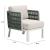 Bridgehampton Olefin/Aluminum Outdoor Armchair