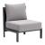Horizon Olefin/Aluminum Accent Chair