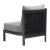 Horizon Olefin/Aluminum Accent Chair