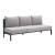 Horizon Olefin/Aluminum Outdoor Sofa
