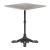 Alfresco Square Faux Concrete/Metal Outdoor Dining Table
