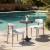 Gazebo Round MDF/Aluminum Dining Table