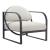 Flakt Polyester/Aluminum Outdoor Accent Chair