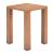 Regels Square Aluminum Side Table