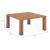 Regels Square Aluminum Outdoor Coffee Table