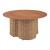 Soka Round Aluminum/Synthetic Rattan Weave Outdoor Coffee Table